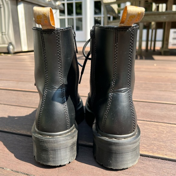 Dr Martens Vegan Jadon II Boot Mono Platforms EUC - Picture 3 of 8